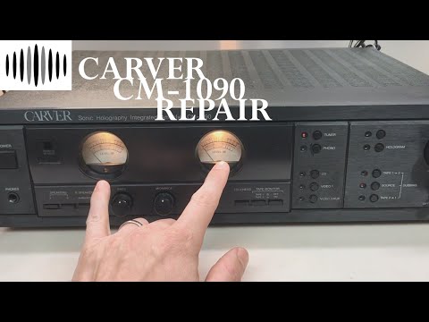 Видео: DR #35 - Ремонт интегрального усилителя Carver CM-1090