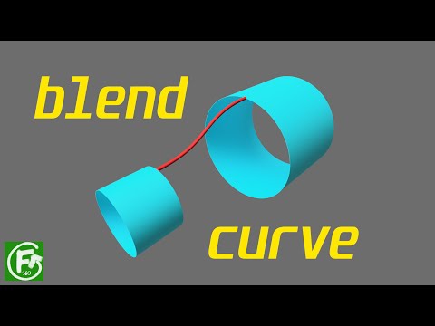 Видео: Fusion 360 | Новая функция эскиза — Blend Curve