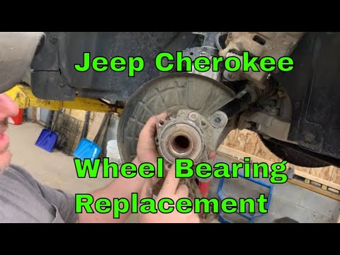 Видео: Замена ступичного подшипника Jeep Cherokee