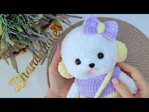 Видео: МК СОБАЧКА "КОНФЕТКА" ❤️ 4-Я (заключительная) ЧАСТЬ | PATTERN PUPPY "CANDY" ❤️ 4th (final) PART