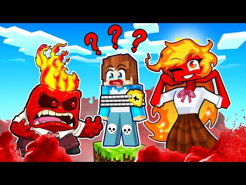 Видео: МАЙНКРАФТ НО НА ОДНОМ БЛОКЕ ЭМОЦИЙ В МАЙНКРАФТ! КРАСЯ ГОЛОВОЛОМКА 2 MINECRAFT