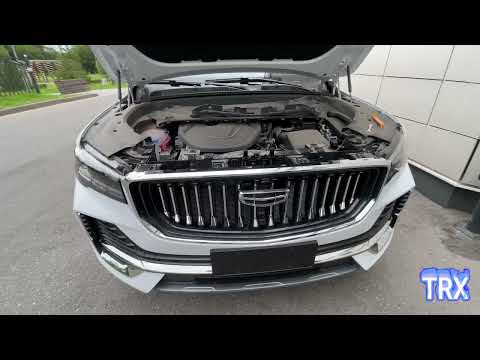 Видео: Защитная сетка радиатора Geely Monjaro 2022, 2023 года сетка в бампер без снятия бампера.