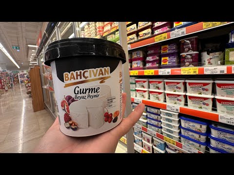Видео: Выбираем сыр в Migros. На чем можно сэкономить в Турции? #turkey