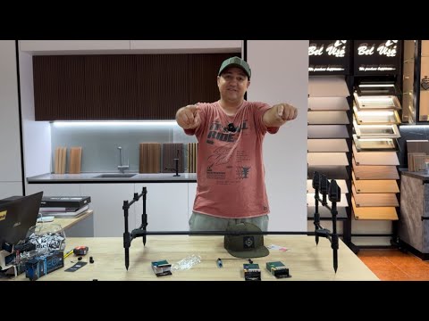 Видео: Обзор Nash Tackle 3 Rod Pod и сигнализаторы Golden Catch s-21, свингера G.Carp Hi-viz bobbin