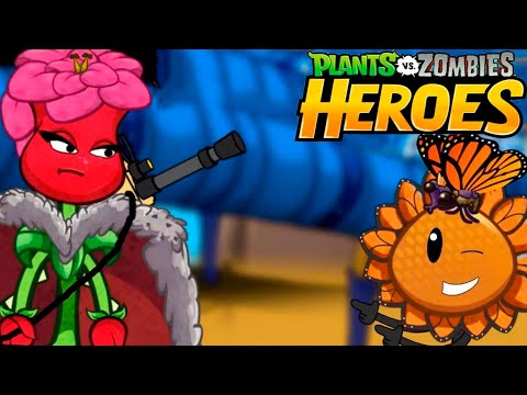 Видео: Plants vs. Zombies Heroes #147 РОЗА ПОСТАРАЛАСЬ 🌹