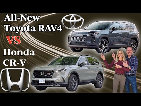 Видео: Абсолютно новый Toyota RAV4 2026 года или Honda CR-V 2026 года? Что вам подходит?