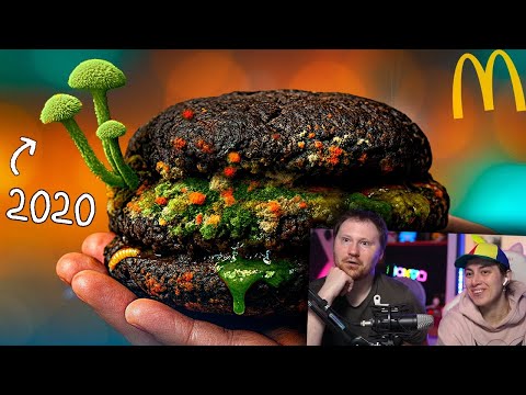 Видео: ЧТО СЛУЧИЛОСЬ С ЕДОЙ ИЗ McDONALD`S ЗА 5 ЛЕТ ? | РЕАКЦИЯ на GoldenBurst
