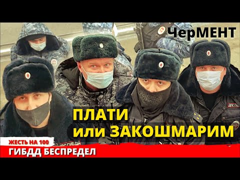 Видео: Пост ДПС ЧЕРМЕНТ Не заплатишь - закошмарим дальнобой ГИБДД