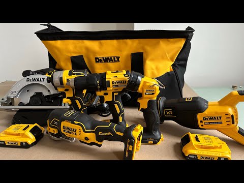Видео: НАБІР З 6 ІНСТРУМЕНТІВ DeWALT. ІНСТРУМЕНТИ З США. АККУМКЛЯТОРНИЙ ІНСТПУМЕНТ.