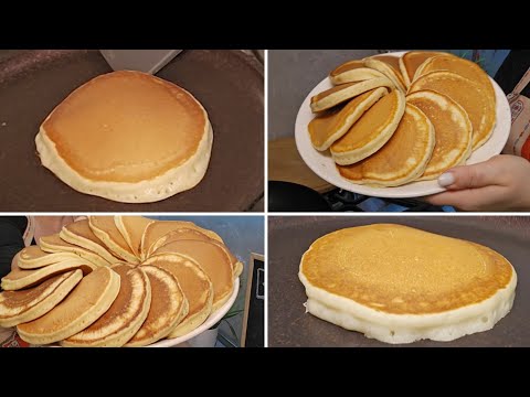 Видео: Супер Панкейки/пышные, мягкие, очень вкусные /Сохраняйте рецепт, дарю 🤗