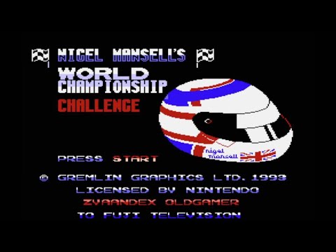 Видео: Nigel Mansell's World championship (NES) - Full season. Бьёмся за титул вместо Найджела Мэнселла