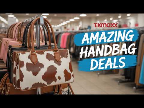 Видео: 🌟ПОТРЯСАЮЩИЕ находки TJ MAXX — Дизайнерские сумки и кошельки — Покупайте вместе со мной! 💕