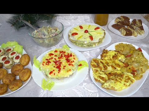 Видео: МЕНЮ на ПРАЗНИЧНЫЙ СТОЛ! Готовлю 6 блюд из ТОГО ,что есть в ХОЛОДИЛЬНИКЕ! ВКУСНО,КРАСИВО,ПРОСТО!