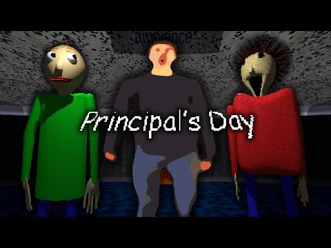 Видео: День директора | Baldi's Basics Plus MOD