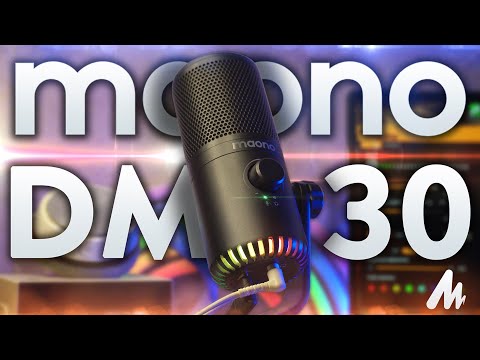 Видео: Новый MAONO DM30 Конденсаторный USB микрофон с программной поддержкой!