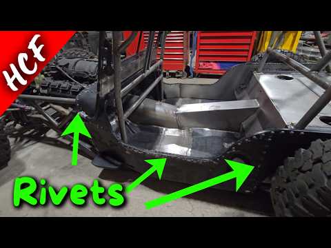 Видео: Добавляю сотни заклепок и точек сварки, потому что это выглядит круто!