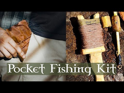 Видео: Как сделать карманный рыболовный набор для выживания в стиле XVII века