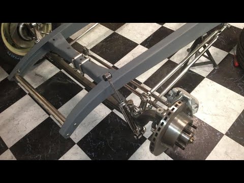 Видео: Передняя часть хот-рода So-Cal Speedshop I-beam, как ее собрать.