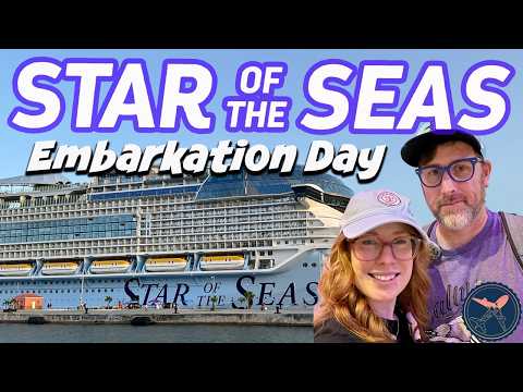 Видео: Star of the Seas | День посадки! Посадка на самый большой круизный лайнер в мире | Royal Caribbean