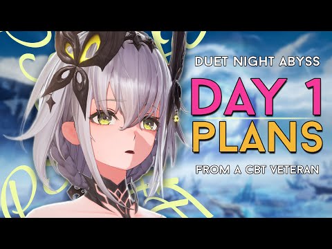 Видео: ПЛАНЫ ПЕРВОГО ДНЯ Duet Night Abyss от опытного игрока ЗБТ