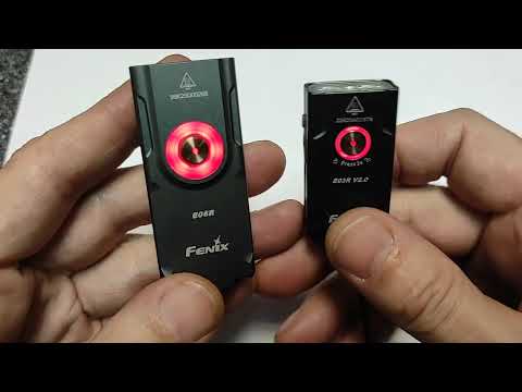 Видео: EDC Фонарики Fenix E06R vs E03R v2