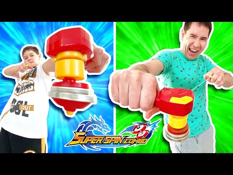 Видео: Кто самый сильный в Super Spin Combo? / Erik Show