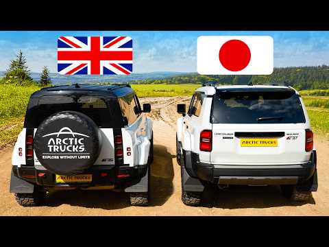 Видео: Япония против Великобритании: чей внедорожник надёжнее?