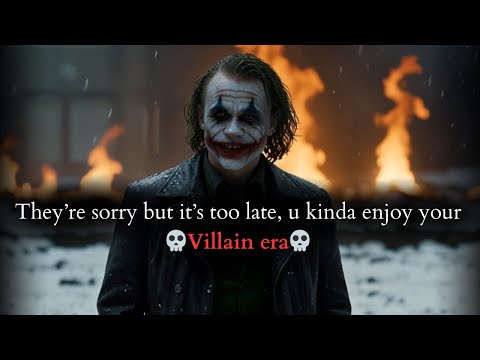 Видео: Теперь они сожалеют, но уже слишком поздно. Тебе нравится эпоха злодеев. Речь Джокера.