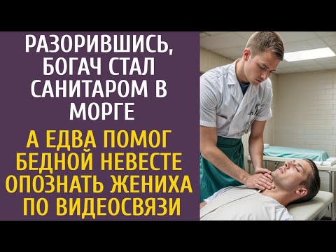 Видео: Разорившись, богач стал санитаром в морге… А едва помог бедной невесте опознать жениха по видеосвязи