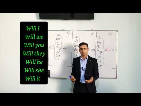 Видео: English grammar.Future simple.Омузиши з.англиси.Замони ояндаи одди.Шаклхои кутох.Сохтани чумлахо.2