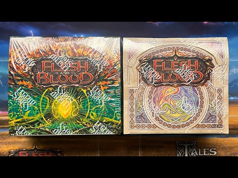 Видео: Анонс бокс-брейков FLESH AND BLOOD: Rosetta + Tales of Aria 1ED!!!