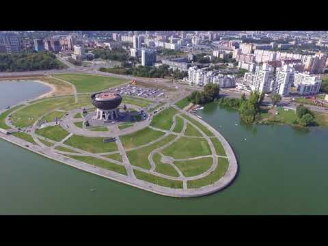 Видео: Небольшой видео-гид по Казани с высоты птичьего полета!