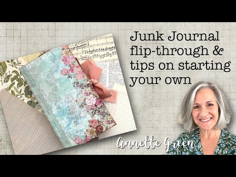 Видео: Обзор журнала «Junk Journal» и советы по созданию собственного журнала
