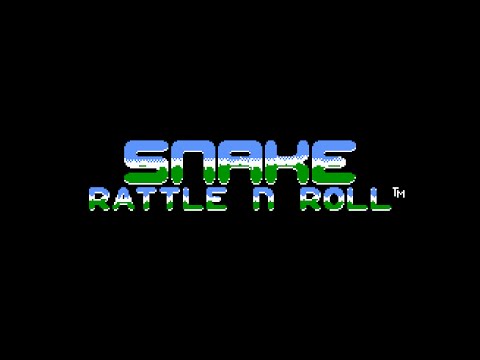 Видео: Snake Rattle 'N' Roll (NES): Полное Прохождение