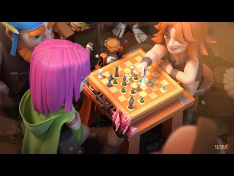Видео: Шахматы в трейлере «Clash of clans»