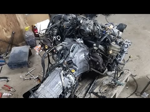 Видео: СВАП на subaru legacy twin-turbo. Из 130л.с. превращаем в 260л.с. на типтроник