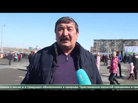Видео: Наурыз мейрамы в поселке Ауэзов Жарминского района ВКО