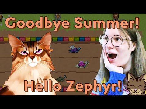 Видео: Зефир присоединяется к нашему королевству в Cattails: Wildwood Story 🐾