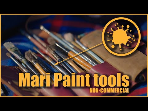 Видео: Изучите инструменты рисования Мари: всё, что вам нужно знать | Учебное пособие по Мари
