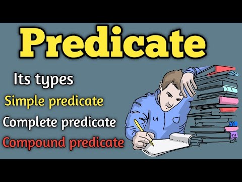 Видео: Что такое сказуемое? || Предикат || Типы сказуемого || Простое сказуемое || Полное сказуемое
