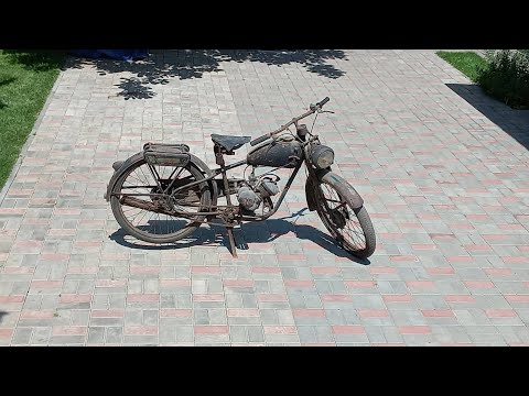 Видео: Обзор, история создания, технические характеристики мотоцикла #Киевлянин #К1б 1949 г.в.