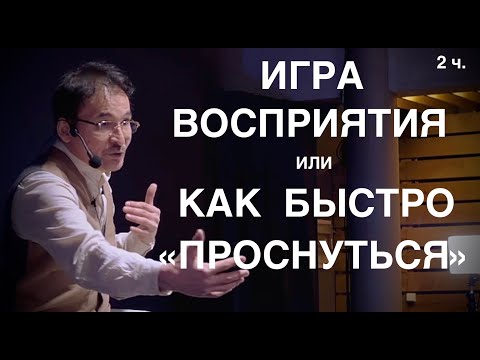 Видео: Игра Восприятия или Как Быстро "Проснуться" ? (2 часть сатсанга)