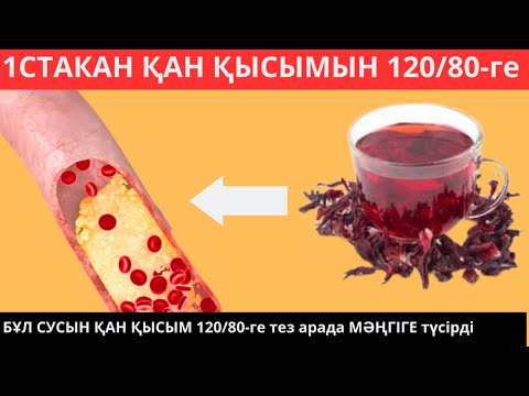 Видео: Мнау 1стакан СУСЫН ҚАН ҚЫСЫМЫН 120/80 ге тез арада МӘҢГІГЕ түсірді. Ғылыми тексерілген өнім.