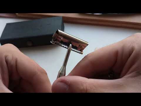 Видео: Г-образный станок Enders Dollar (Safety) Razor 1910-1920гг | Обзор