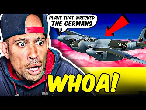 Видео: ЭТОТ деревянный самолёт УНИЧТОЖИЛ немцев, DH-98 Mosquito! У меня только что был урок истории... УХ!