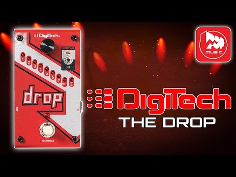 Видео: DIGITECH THE DROP гитарный эффект понижения строя (Polyphonic Drop Tune Pedal)