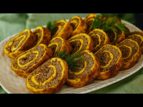 Видео: Навіть теща просила рецепт😀 Мʼясний рулет який подобається усім