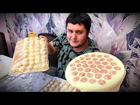 Видео: Сочные Домашние Пельмени по Бабушкиному Рецепту. Из 4 видов мяса.