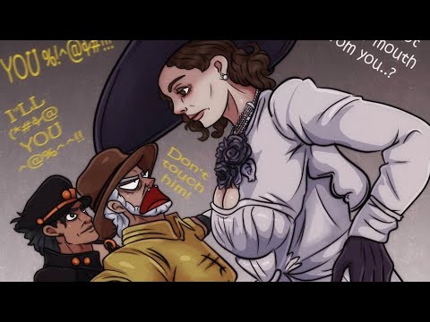Видео: JoJo Comic Dubs (с участием Lady Dimitrescu Resident Evil JoJo и других JoJo's Bizarre Adventure)