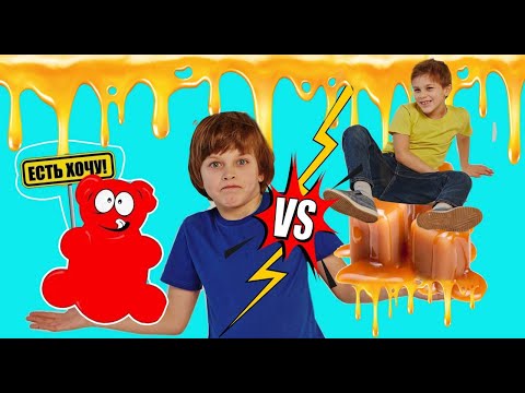 Видео: ЖЕЛЕЙНЫЙ МЕДВЕДЬ ВАЛЕРА VS ИРИС // KiFill